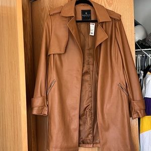 NWT faux Leather Jacket